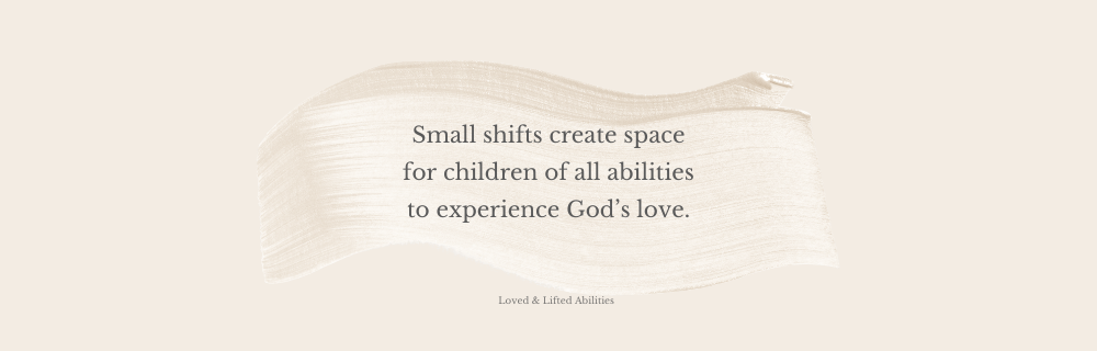 Gaps in Special Needs Ministry Support