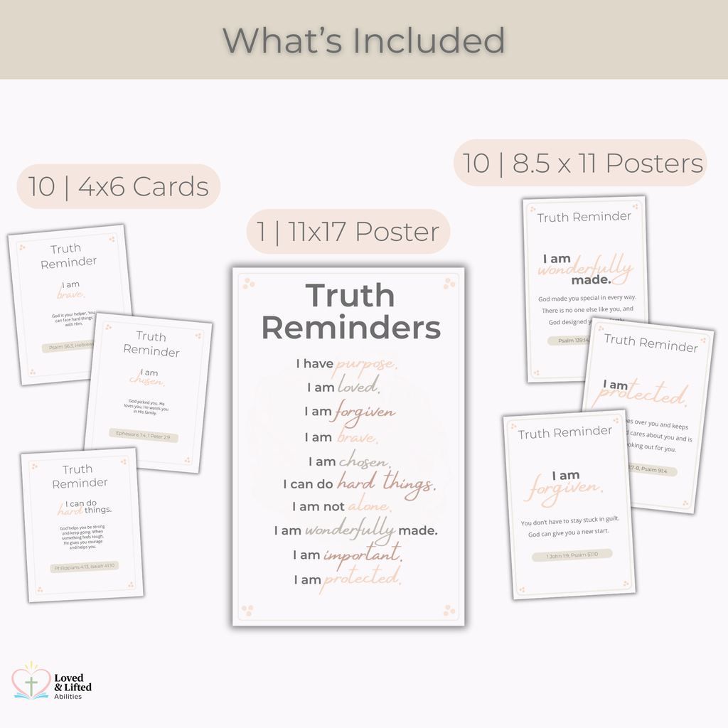 Truth Reminders: Scripture Affirmation Set