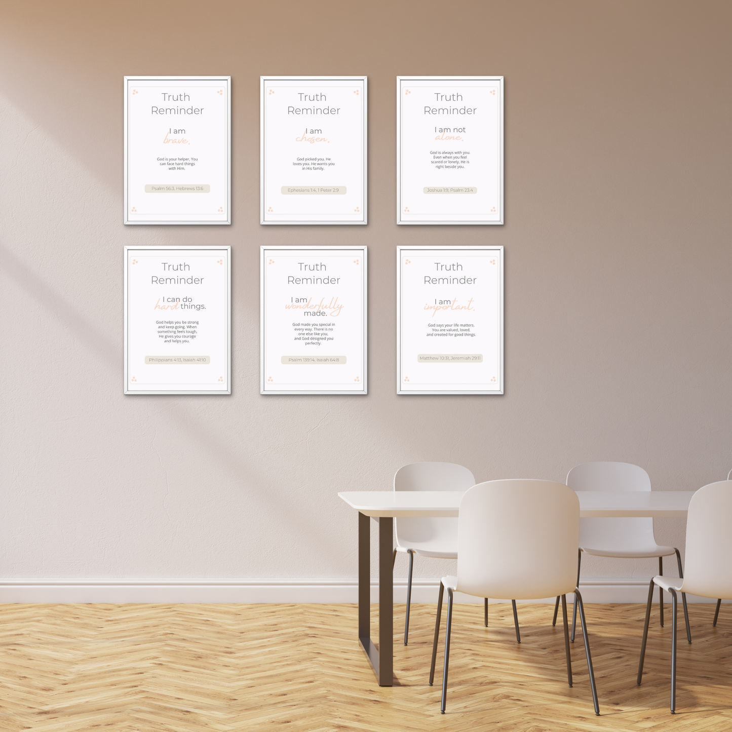 Truth Reminders Bundle (10 Cards + Posters + Notes)