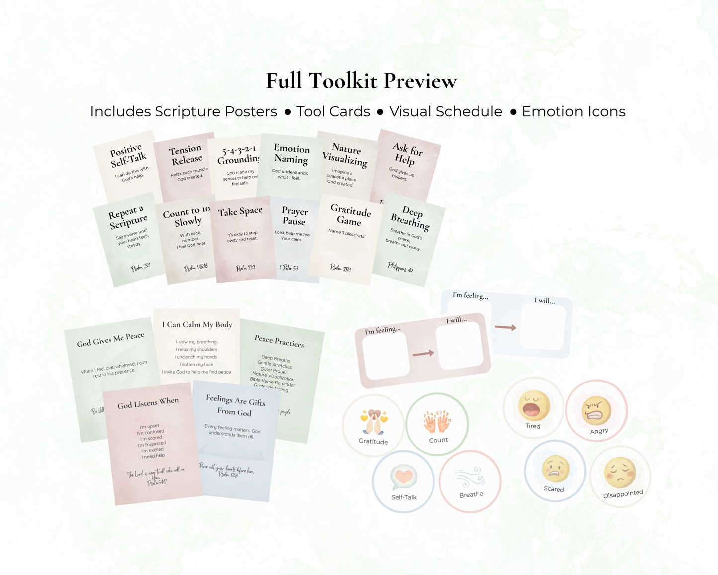 Rooted in Christ Calm Down Corner Toolkit