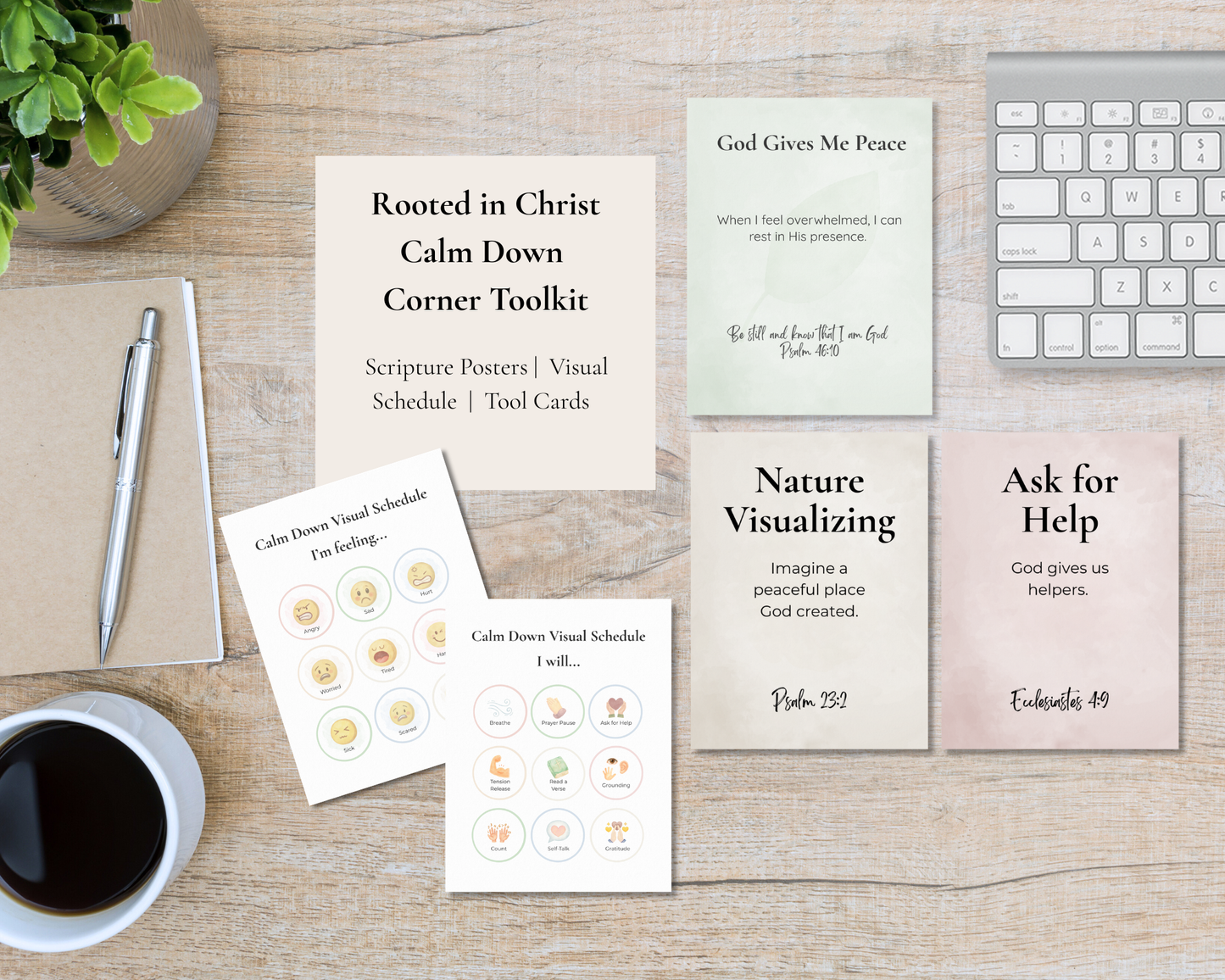 Rooted in Christ Calm Down Corner Toolkit