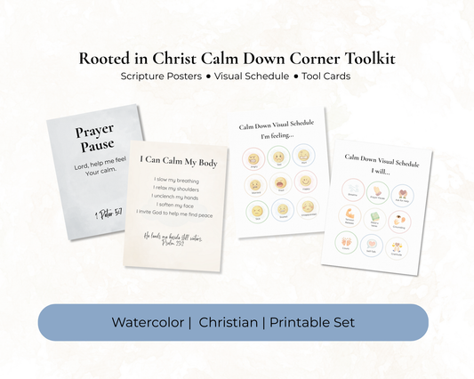 Rooted in Christ Calm Down Corner Toolkit